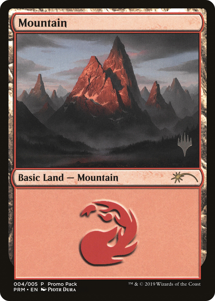 Mountain (4) [Core Set 2020 Promo Pack]-1