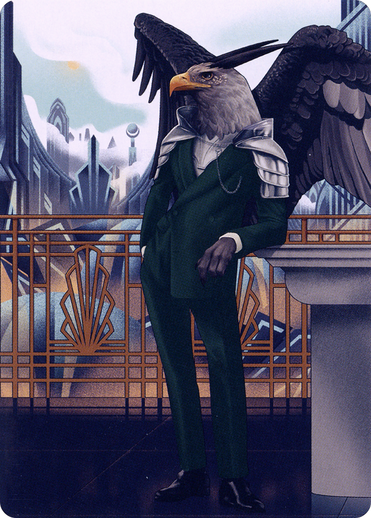 Falco Spara, Pactweaver // Falco Spara, Pactweaver (ASNC-067) - New Capenna Art Series (Borderless) Foil-3