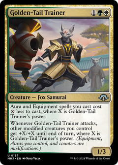 Golden-Tail Trainer [Modern Horizons 3]-1