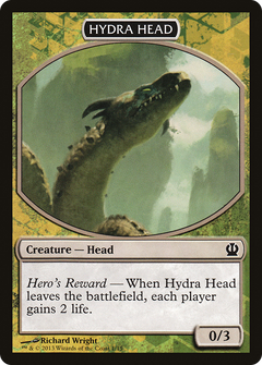 Hydra Head Token [Theros Face the Hydra]-1