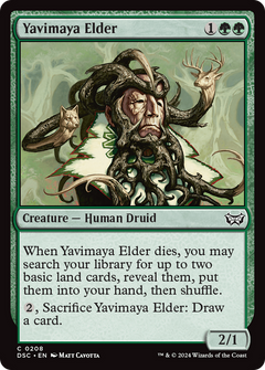 Yavimaya Elder (DSC-208) - Duskmourn: House of Horror Commander-1