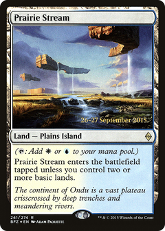 Prairie Stream [Battle for Zendikar Prerelease Promos]-1