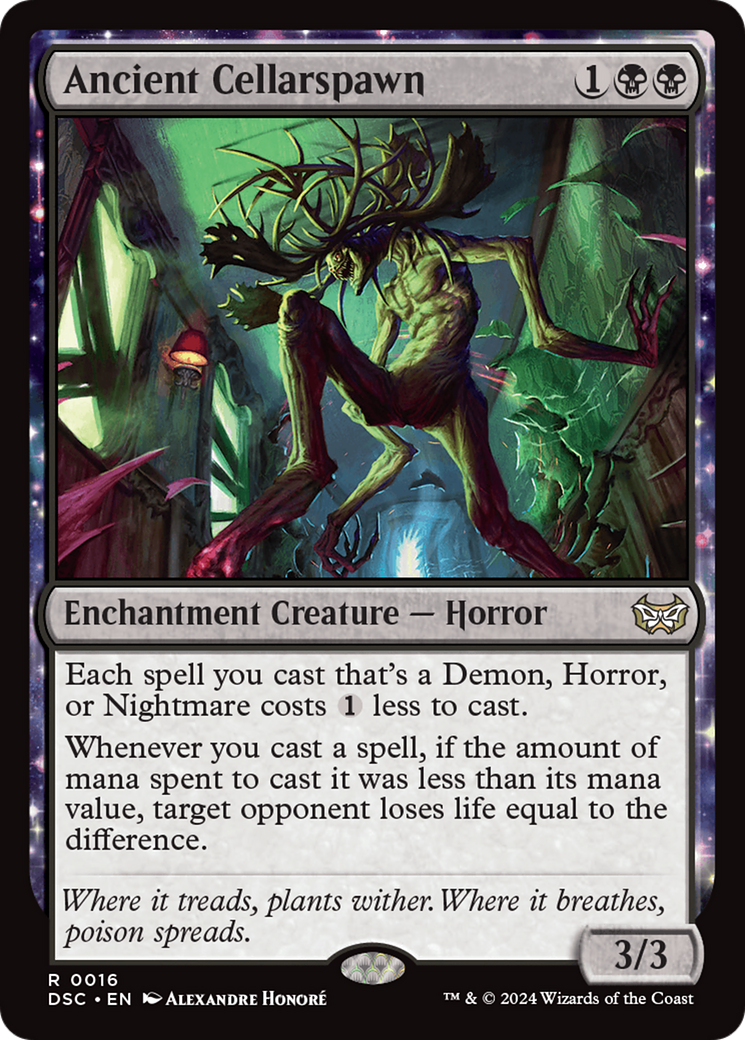 Ancient Cellarspawn [Duskmourn: House of Horror Commander]-1