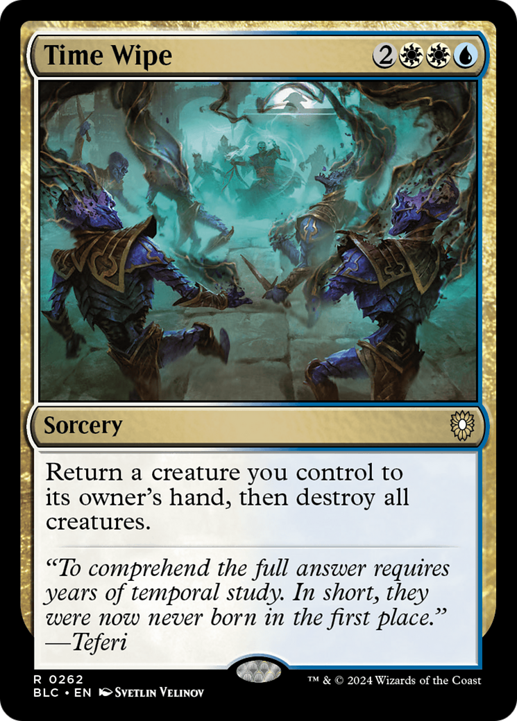 Time Wipe [Bloomburrow Commander]-1