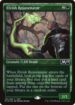 Elvish Rejuvenator (FNM) [Core Set 2019 Promos]-1
