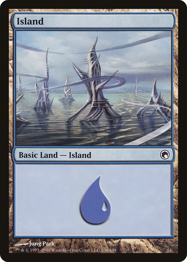 Island (236) [Scars of Mirrodin]-1