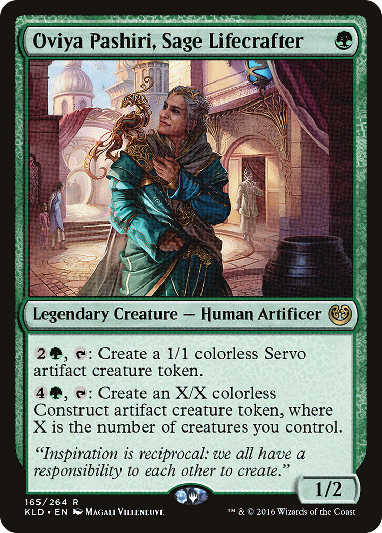 Oviya Pashiri, Sage Lifecrafter [Kaladesh]-1