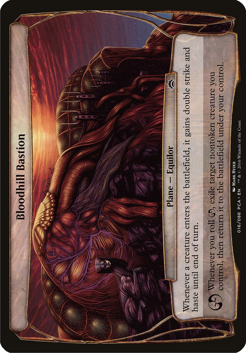 Bloodhill Bastion (Planes) [Planechase Anthology Planes]-1