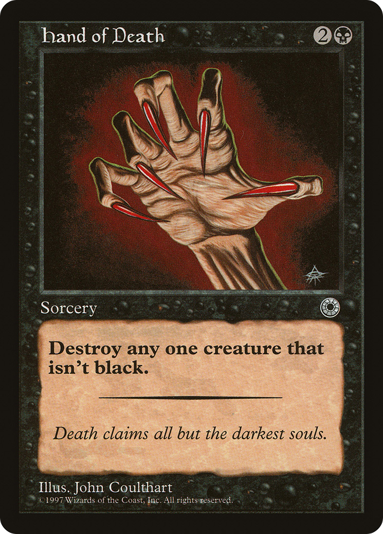 Hand of Death (Without Creature Color Explanation) [Portal]-1