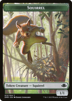 Squirrel (TDMR-013) - Dominaria Remastered Tokens-1