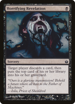 Horrifying Revelation [Mirrodin Besieged]-1