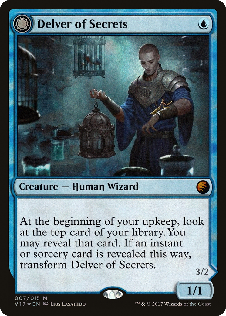 Delver of Secrets // Insectile Aberration [From the Vault: Transform]-3
