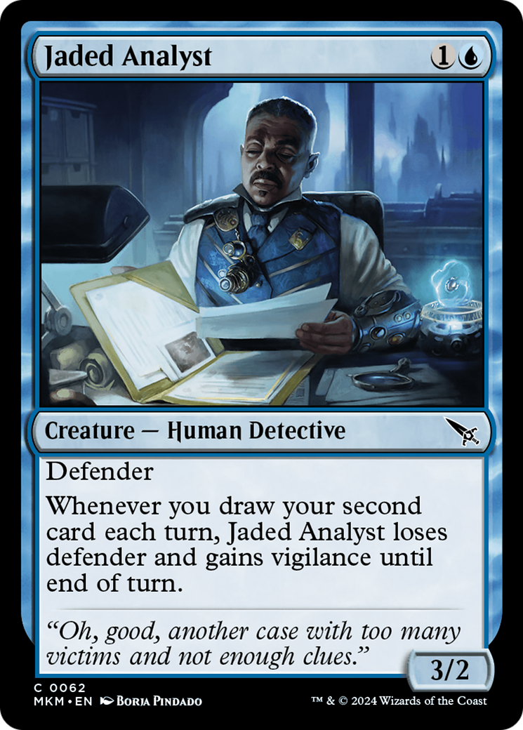 Jaded Analyst [Murders at Karlov Manor]-1