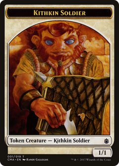 Kithkin Soldier Token [Commander Anthology Tokens]-1