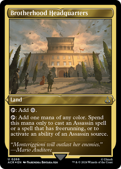Brotherhood Headquarters (ACR-266) - Assassin's Creed Etched Foil-1