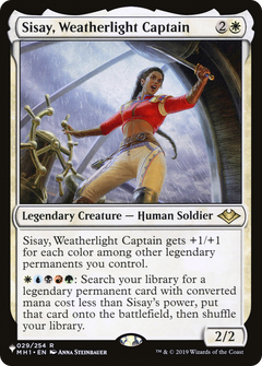 Sisay, Weatherlight Captain [Secret Lair: From Cute to Brute]-1