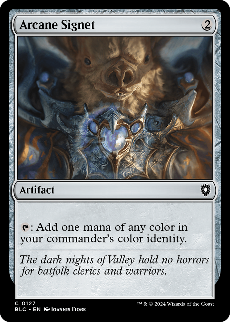 Arcane Signet [Bloomburrow Commander]-1