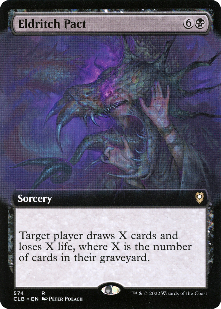 Eldritch Pact (Extended Art) [Commander Legends: Battle for Baldur's Gate]-1