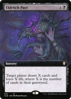 Eldritch Pact (Extended Art) [Commander Legends: Battle for Baldur's Gate]-1