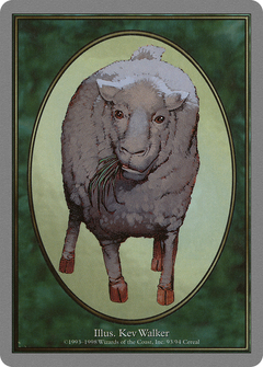 Sheep Token [Unglued Tokens]-1