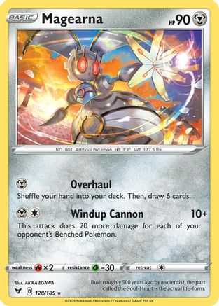 Magearna (128/185) (Theme Deck Exclusive) [Sword & Shield: Vivid Voltage]-1