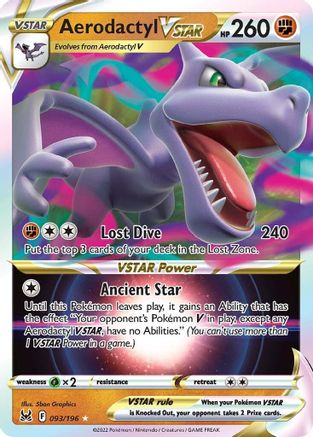 Aerodactyl VSTAR (093/196) [Sword & Shield: Lost Origin]-1