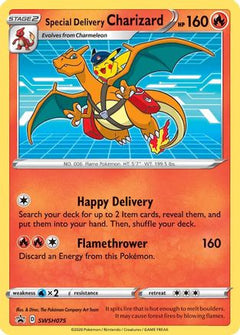 Special Delivery Charizard (SWSH075) [Sword & Shield: Black Star Promos]-1