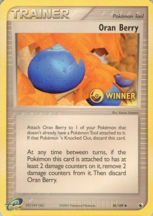 Oran Berry (85/109) (Winner) [EX: Ruby & Sapphire]-1