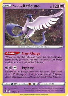 Galarian Articuno (063/203) (Cosmos Holo) [Sword & Shield: Evolving Skies]-1