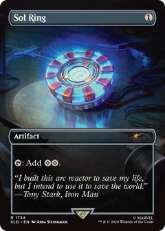 Sol Ring (SLD-1734) - Secret Lair Drop (Borderless) Foil-1