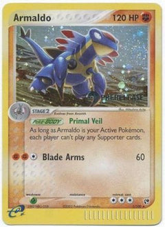 Armaldo (1/100) (Prerelease Promo) [EX: Sandstorm]-1