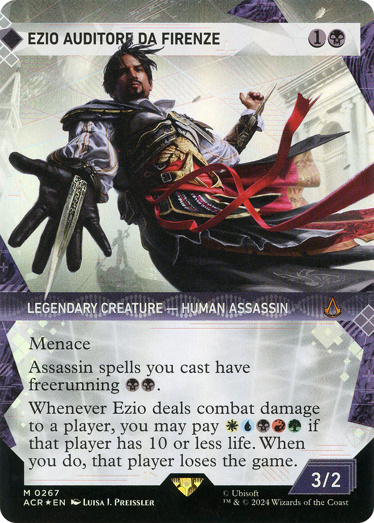 Ezio Auditore da Firenze (Showcase) (Textured Foil) [Assassin's Creed]-1