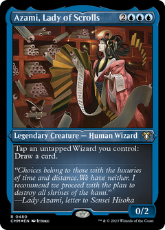 Azami, Lady of Scrolls (Foil Etched) [Commander Masters]-1