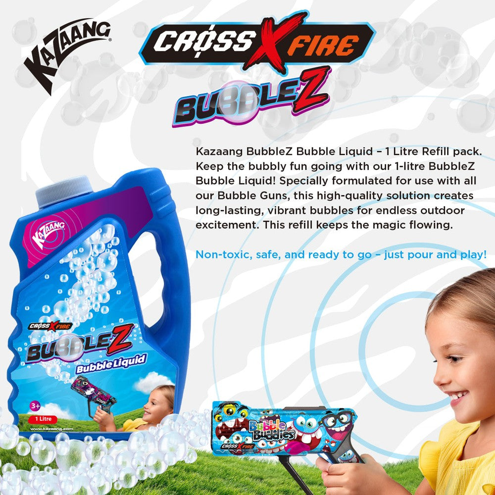 BubbleZ - 1L Colour Bubble Refil