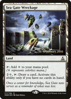 Sea Gate Wreckage [Oath of the Gatewatch Prerelease Promos]-1