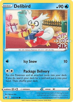 Delibird (032/198) (Holiday Calendar) [Sword & Shield: Chilling Reign]-1