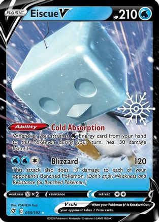 Eiscue V (055/192) (Holiday Calendar) [Sword & Shield: Rebel Clash]-1