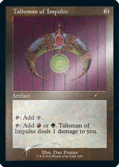 Talisman of Impulse (Foil Etched) [Secret Lair Drop Series]-1