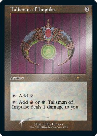 Talisman of Impulse (Foil Etched) [Secret Lair Drop Series]-1