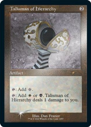 Talisman of Hierarchy (Foil Etched) [Secret Lair Drop Series]-1