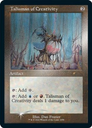 Talisman of Creativity (Foil Etched) [Secret Lair Drop Series]-1