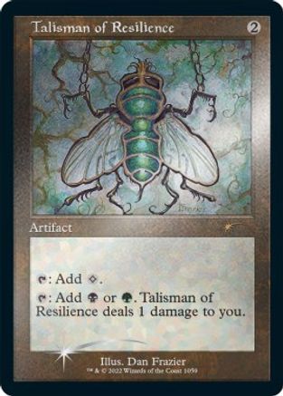 Talisman of Resilience (Foil Etched) [Secret Lair Drop Series]-1