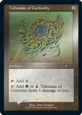 Talisman of Curiosity (Foil Etched) [Secret Lair Drop Series]-1