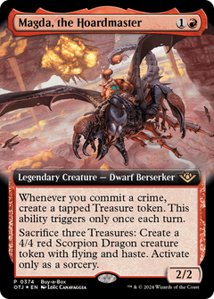 Magda, the Hoardmaster (Buy-A-Box) [Outlaws of Thunder Junction Promos]-1