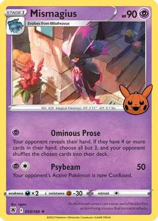 Mismagius (059/189) [Trick or Trade]-1