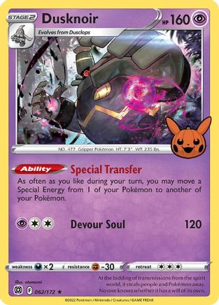 Dusknoir (062/172) [Trick or Trade]-1