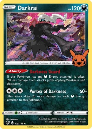 Darkrai (105/189) [Trick or Trade]-1