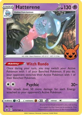 Hatterene (073/198) [Trick or Trade]-1