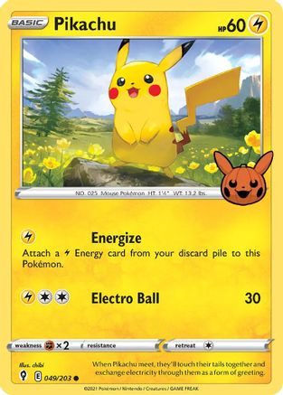 Pikachu (049/203) [Trick or Trade]-1