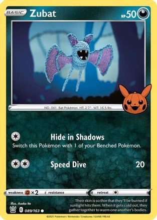 Zubat (089/163) [Trick or Trade]-1